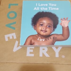 LOVEVERY Baby Book - I Love You All the Time Qty 1